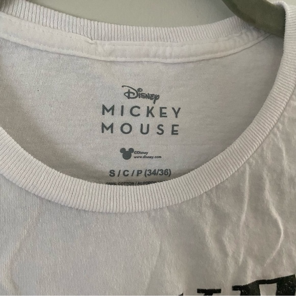 Disney Mickey Mouse & Friends Vintage Inspired White Graphic T-Shirt Small - Picture 4 of 4
